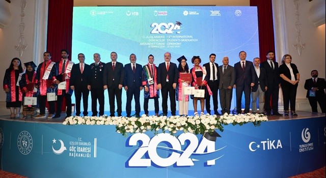 Uluslararası Öğrenciler Mezuniyet Törenleri Ankara'da gerçekleştirildi. 