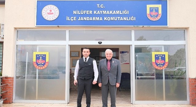 Nilüfer Belediye Başkanı Özdemir’den Üsteğmen Önderışık’a hayırlı olsun ziyareti