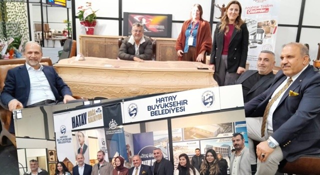 Hatay Mobilya Fuarı'na büyük ilgi