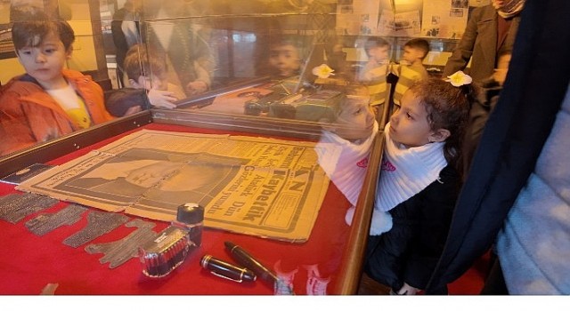 Kocaeli'de Çocuklardan Basın Müzesi’ne 10 Ocak ziyareti