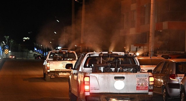 Manisa Büyükşehir’den 17 İlçede Kesintisiz İlaçlama Seferberliği