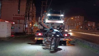 MARSU, gece boyunca çalışmalarını sürdürdü