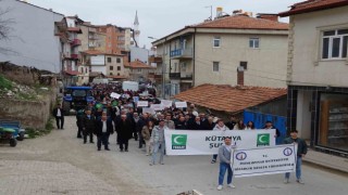 Hisarcık’ta bağımlılıkla mücadele farkındalık yürüyüşü