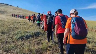 Bin 463 rakımlı Sivri Tepe’nin zirvesinde İsrail protesto edildi
