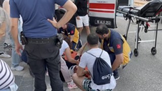 Bursa’da motosiklet kazaları peş peşe geldi, 2 sürücü yaralandı