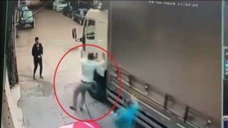 Faciadan dönülen o anlar kamerada