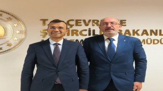 AK Parti Kütahya İl Başkanı Önsay Milli Emlak Genel Müdürü Veli Tunçez’i ziyaret etti