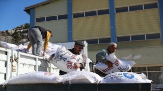 Antalya Büyükşehir’den hayvancılığa 503 bin 625 kg yem desteği