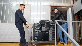 Buca’da atık elektrikli ve elektronik eşyalar geri dönüşüme kazandırılıyor