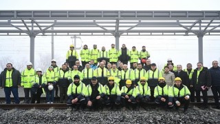 KONYARAY Banliyö Hattı’nda Ray Birleştirme Kaynak Programı Yapıldı