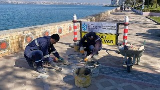 Kocaeli Değirmendere sahilinde hummalı çalışma