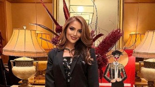 Melisa Özmen Divan Otel’deki yardım gecesinde alkış aldı