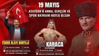 19 Mayıs Coşkusu Fener Alayı ve Işın Karaca Konseriyle Yaşanacak