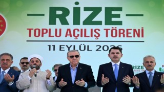 Cumhurbaşkanı Erdoğan Rize’de 26 Projenin Açılışını Gerçekleştirdi